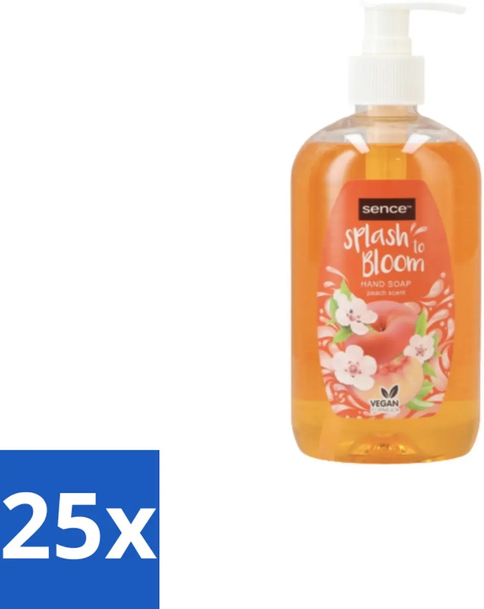 Sence Splash To Bloom Peach Handzeep 500ml