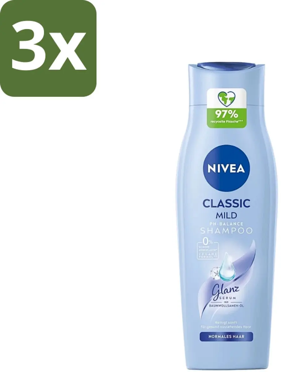 NIVEA Classic Mild Care Shampoo 250ml