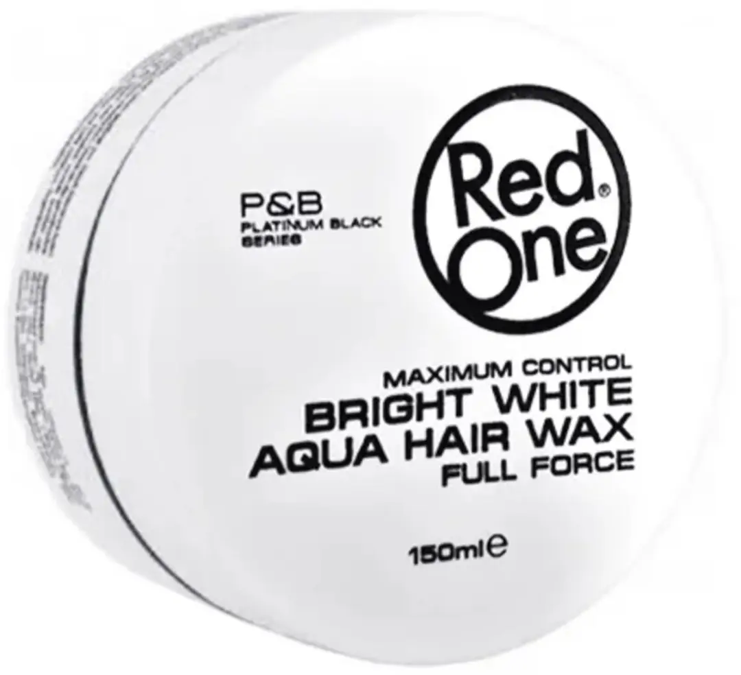 Red One Haarwax Bright White Maximum Control 150ml - 25 Stuks