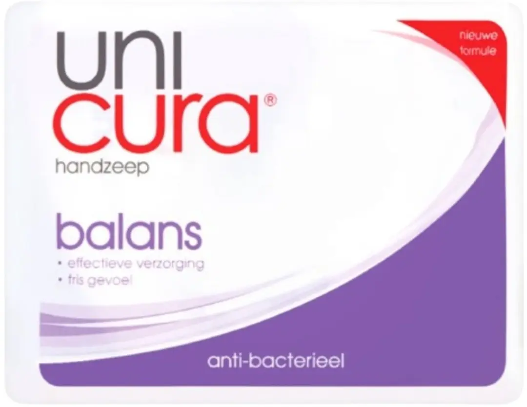 Unicura Tabletzeep Anti-Bacterieel Balans 180g - 4 Stuks