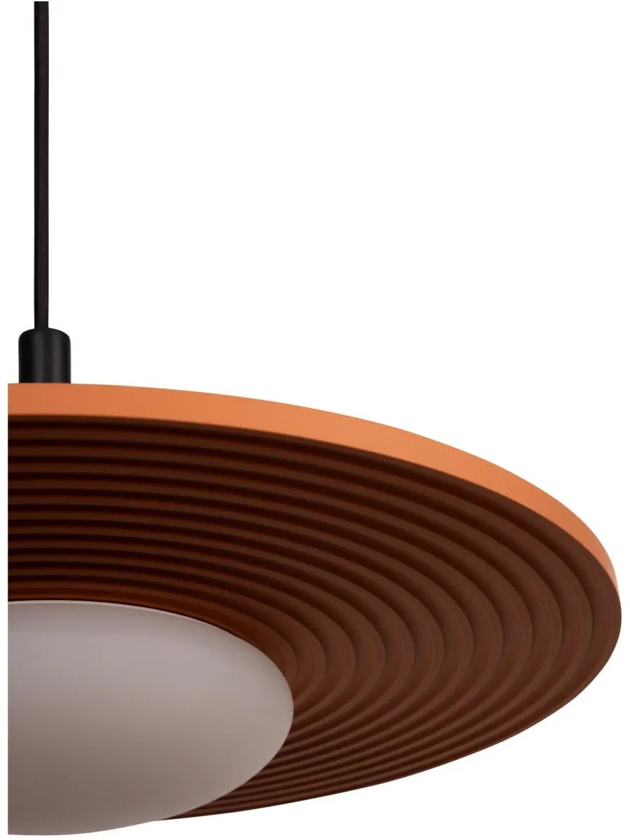Lucide Carmino Hanglamp Ø38,7cm - 8W 2850K Terracotta