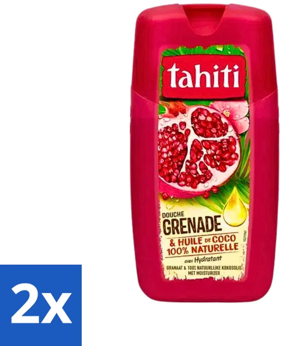 Tahiti Douchegel Granaatappel & Kokosolie 500ml