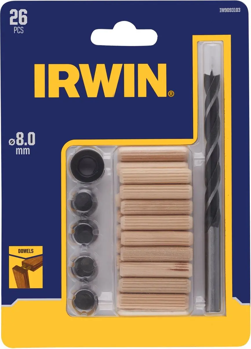 Irwin IW9093103 Deuvelset 26 Stuks