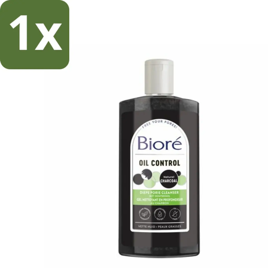 Bioré Houtskool Reinigingsgel 200ml