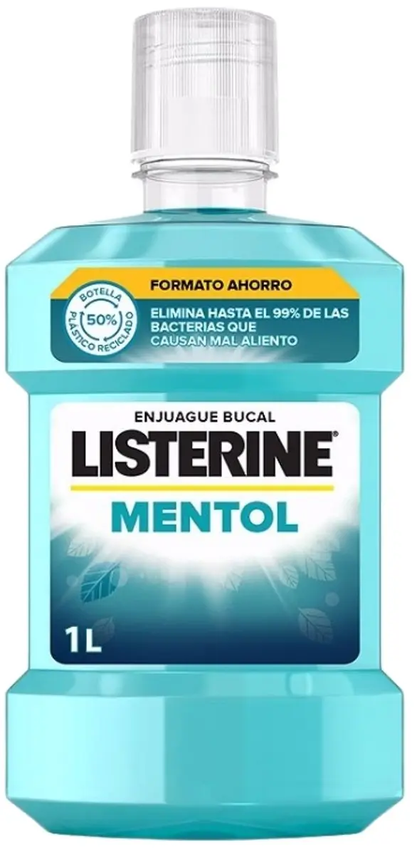 Listerine Cool Mint Mondwater 500ml - 5 Stuks