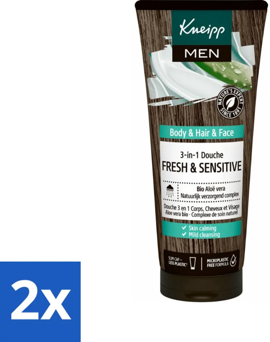Kneipp Men Fresh & Sensitive Shampoo & Douche 200ml