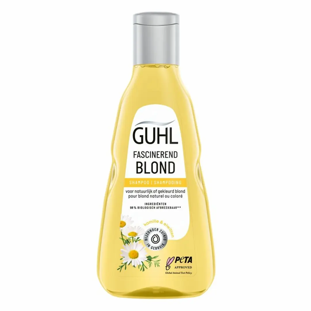 Guhl Colorshine Blond Shampoo - 4x250ml