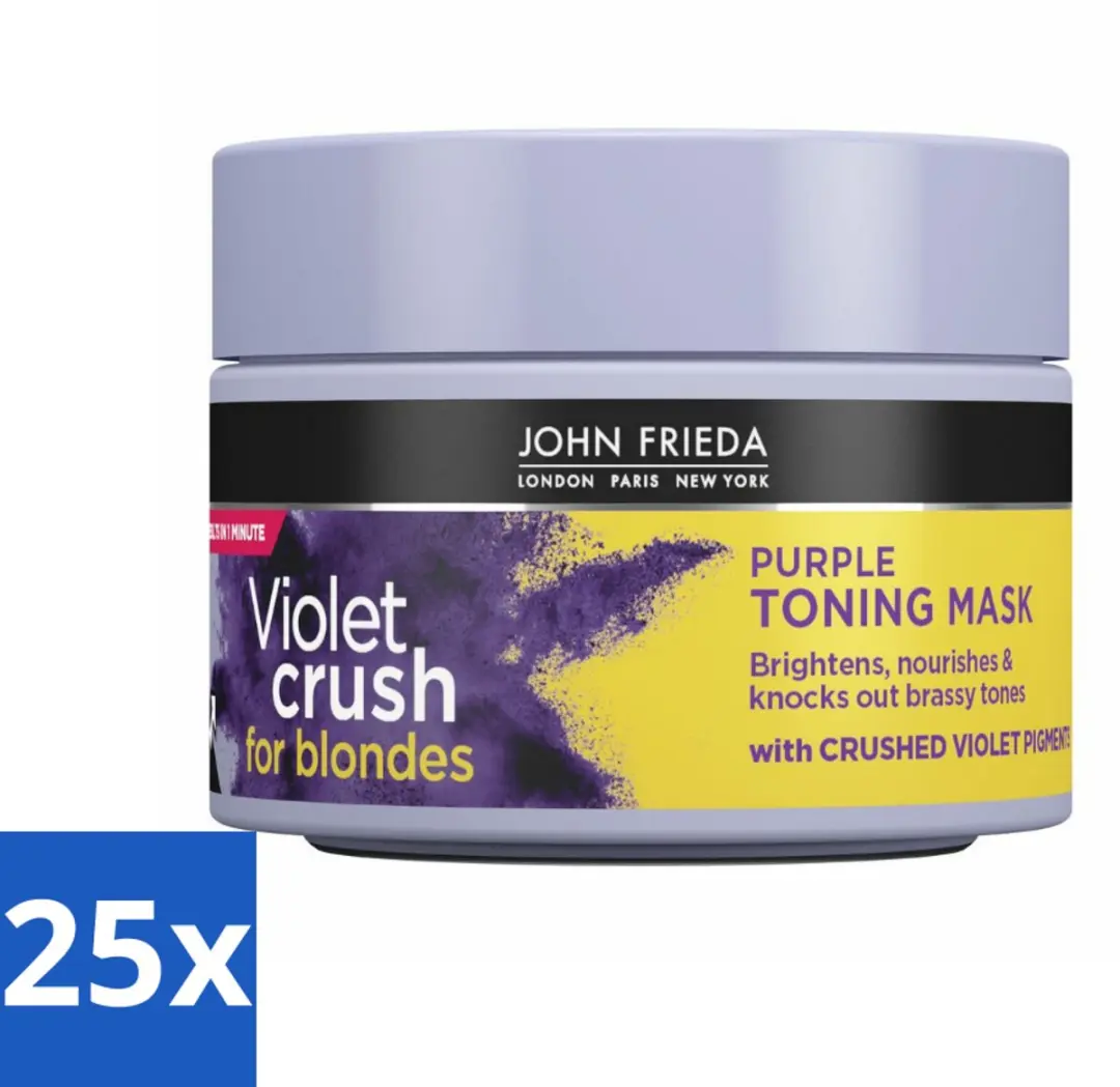 John Frieda Violet Crush Purple Toning Haarmasker 250ml