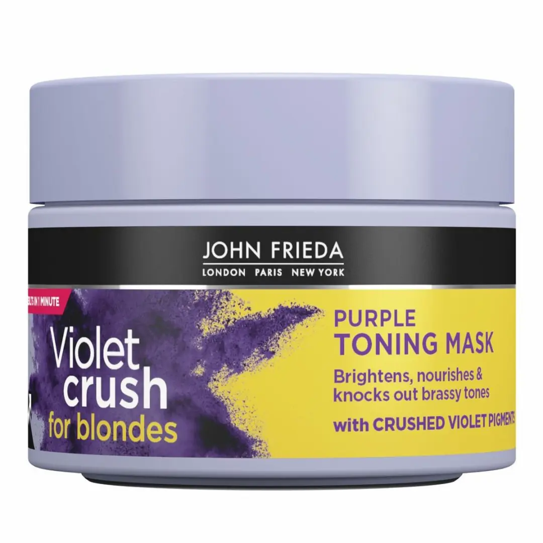John Frieda Violet Crush Purple Toning Haarmasker 250ml - 25 Stuks
