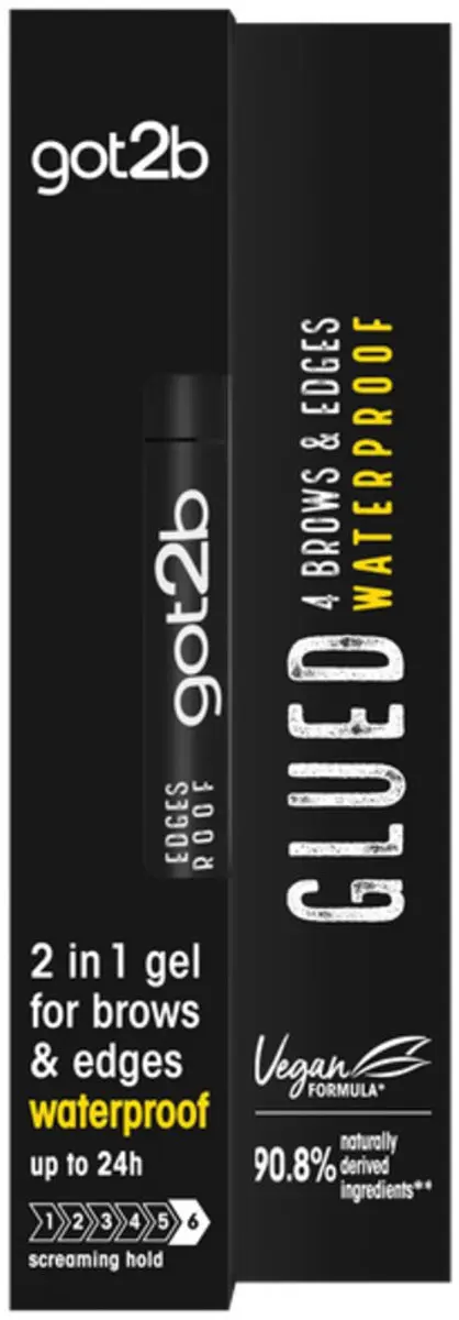 Got2B Wenkbrauwgel 4 Brows & Edges Waterproof - 80ml - 5 Stuks
