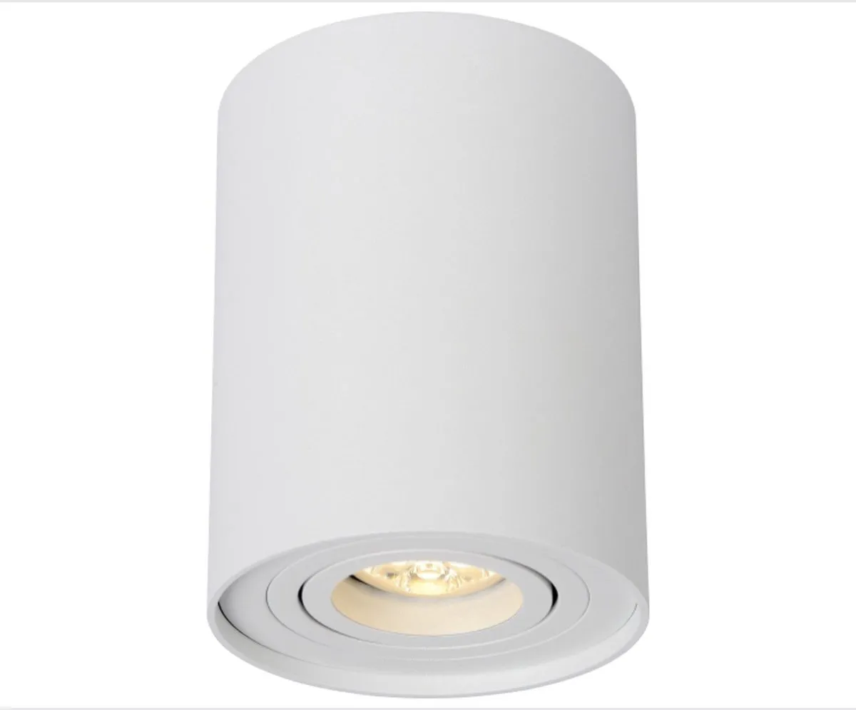 Lucide TUBE Plafondspot Ø9,6cm GU10 - Wit
