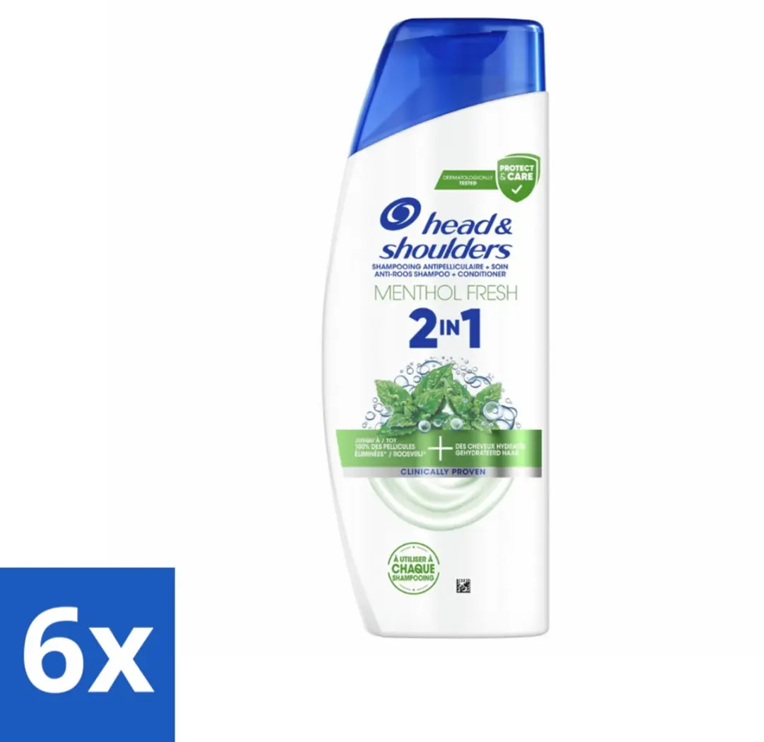 Head & Shoulders Menthol Fresh 2-in-1 Shampoo 300ml