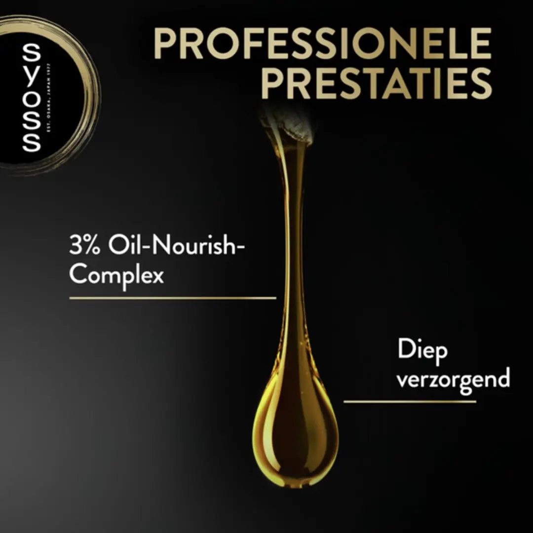 SYOSS Oleo Shampoo Langdurige Styling 440ml - 20 Stuks