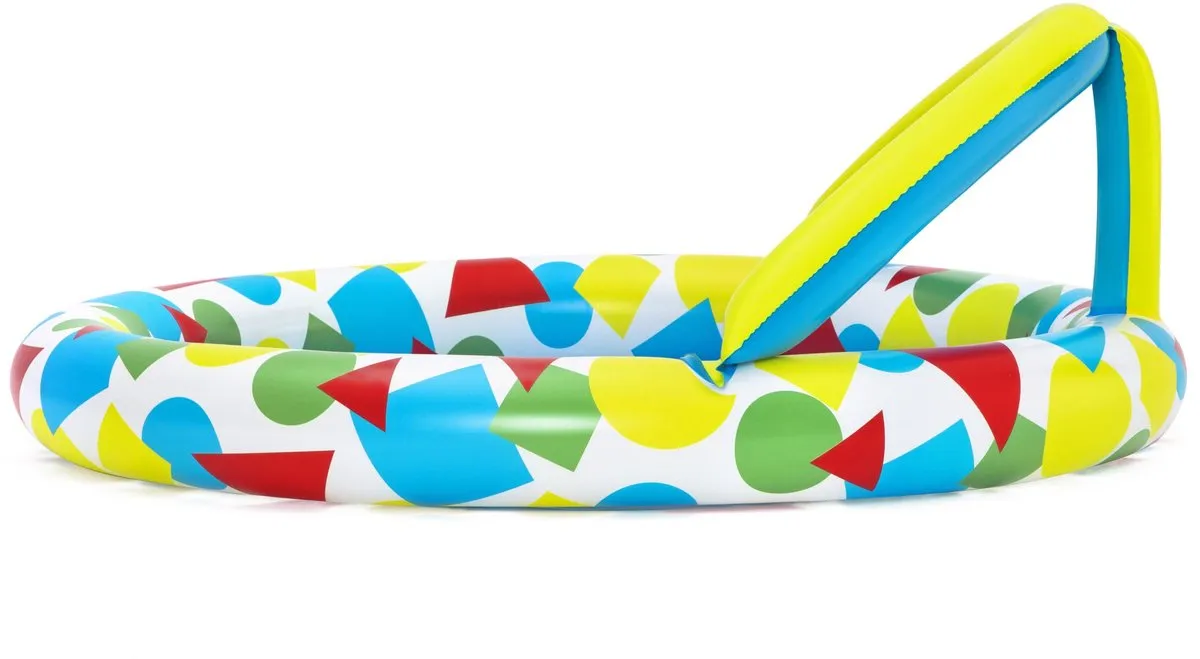 Bestway Splash & Learn Kinderzwembad 120x117x46cm - Meerkleurig