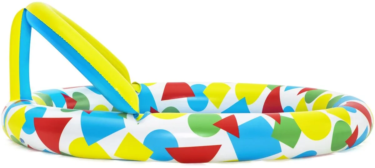 Bestway Splash & Learn Kinderzwembad 120x117x46cm - Meerkleurig