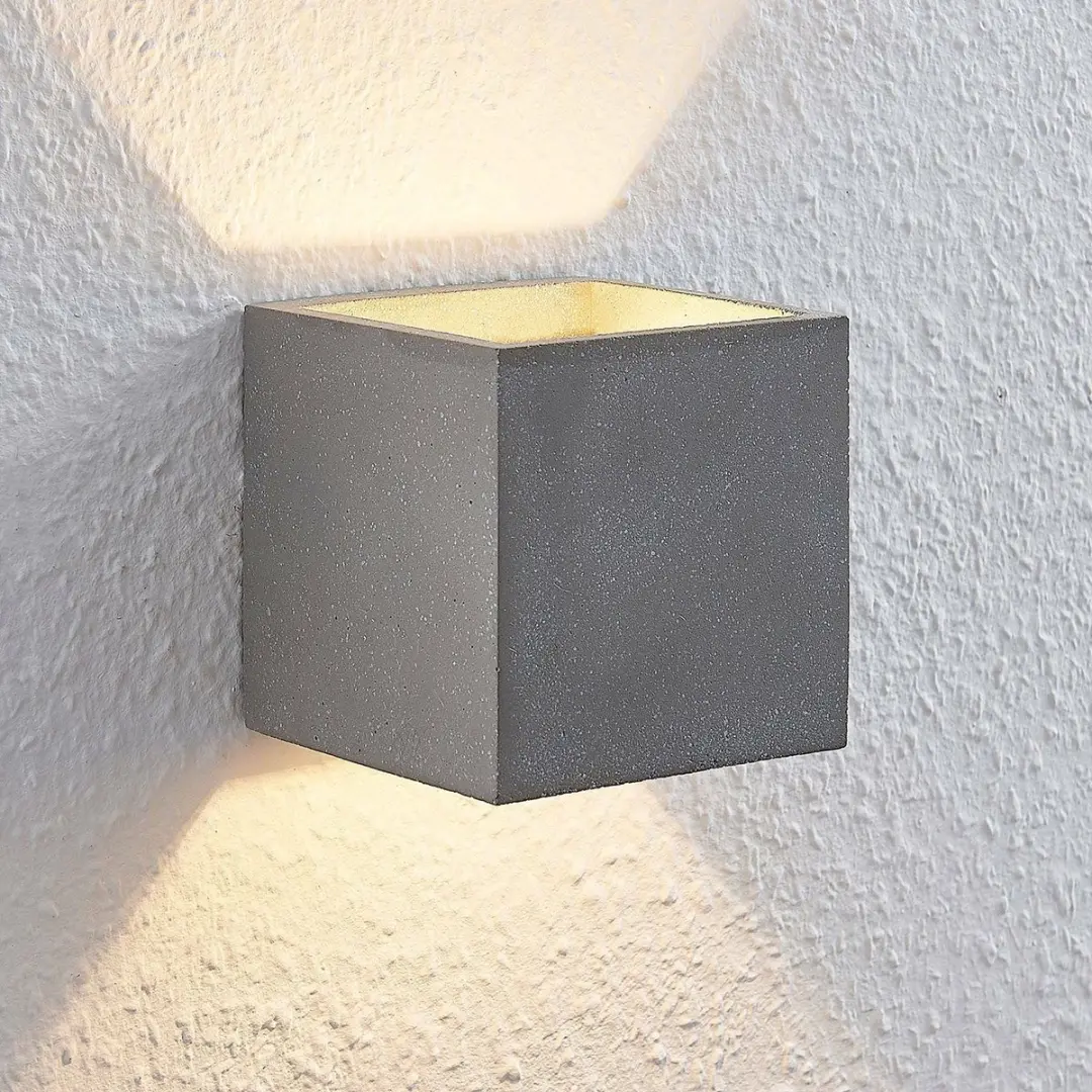 Lindby Wandlamp Beton G9