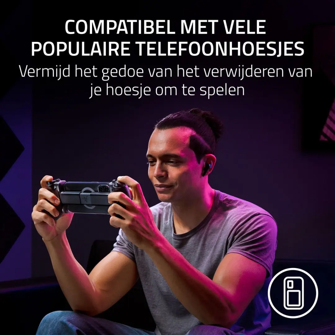 Razer Kishi Ultra RZ06-05070100-R3M1 Gaming Controller - Zwart