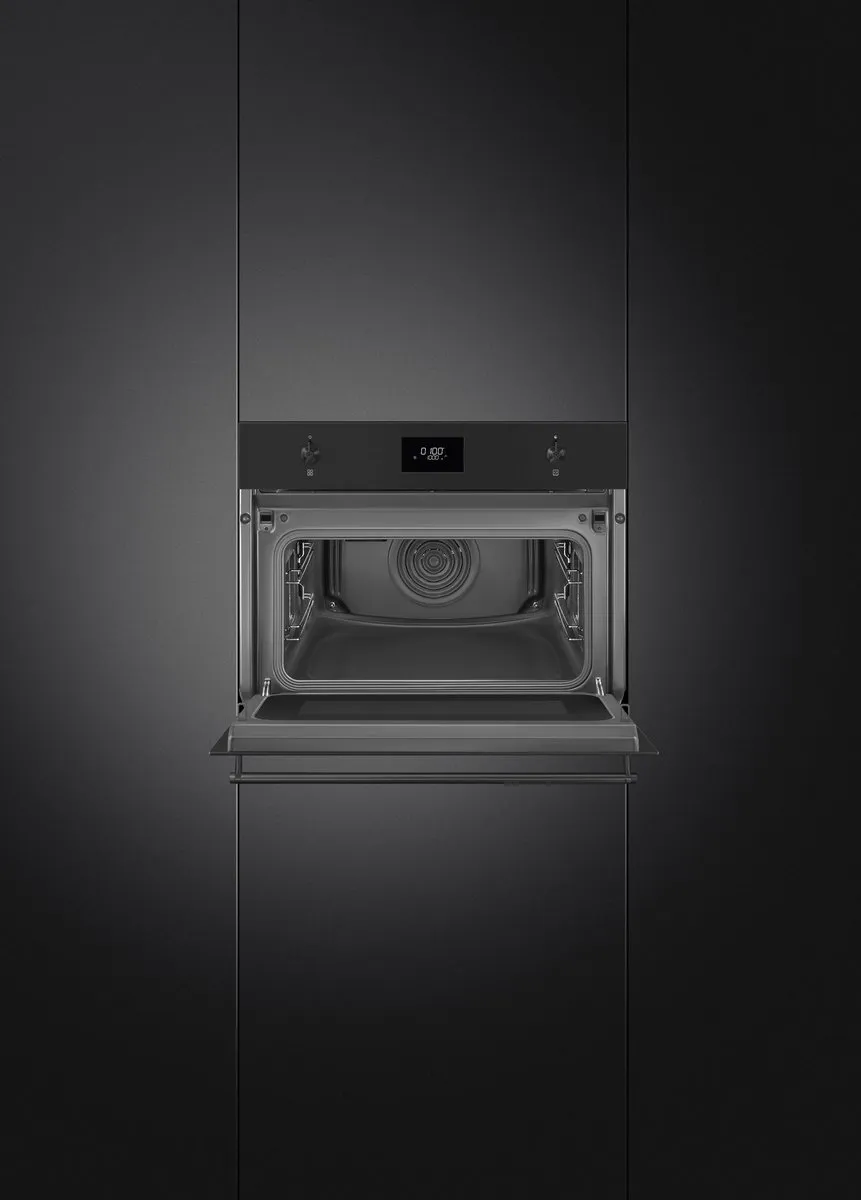 Smeg SO4301M1N Combi-oven 45cm - Mat Zwart