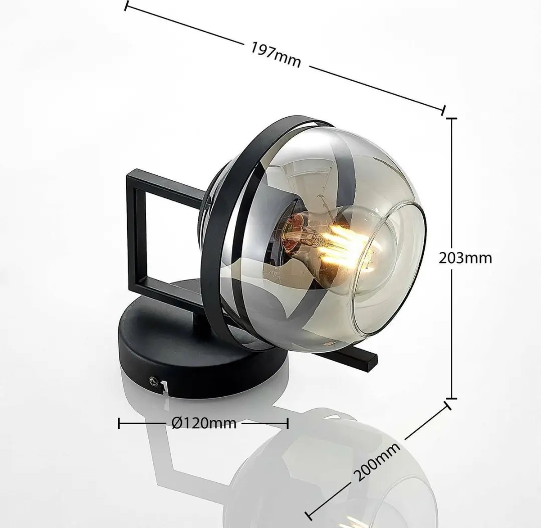 Lindby Wandlamp E27 1 Licht