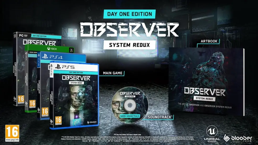 Plaion Observer System Redux Day One Edition - PS5