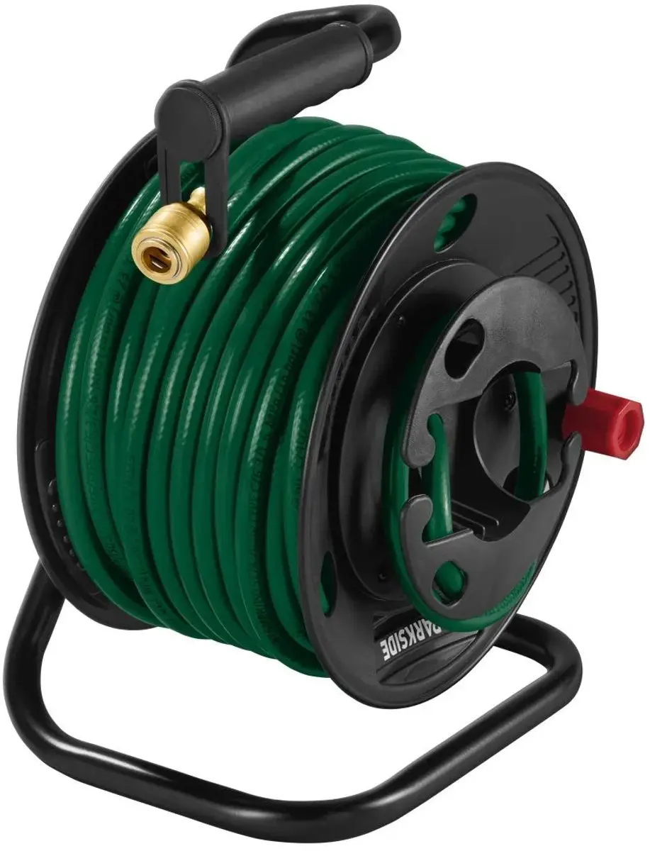 PARKSIDE Luchtslanghaspel 20m - 16 bar - Groen