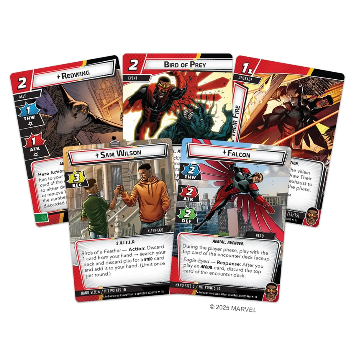 Asmodee Marvel Champions Falcon Hero Pack - Kaartspel Uitbreiding