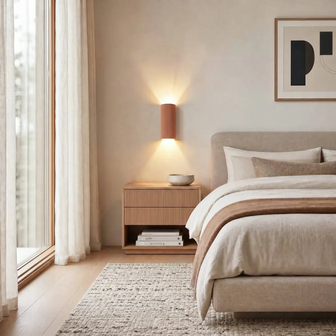 Lindby Wandlamp 2 Lichtpunten GU10 Terracotta