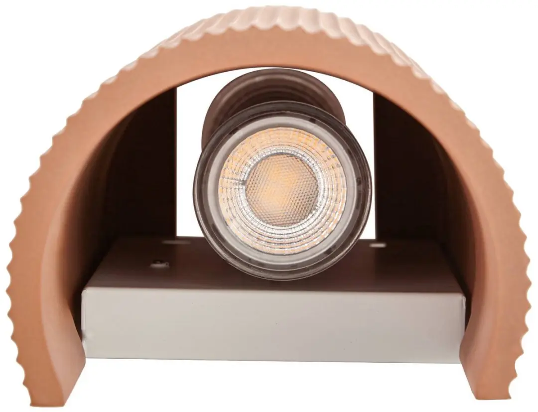 Lindby Wandlamp 2 Lichtpunten GU10 Terracotta - afbeelding 6 van 6