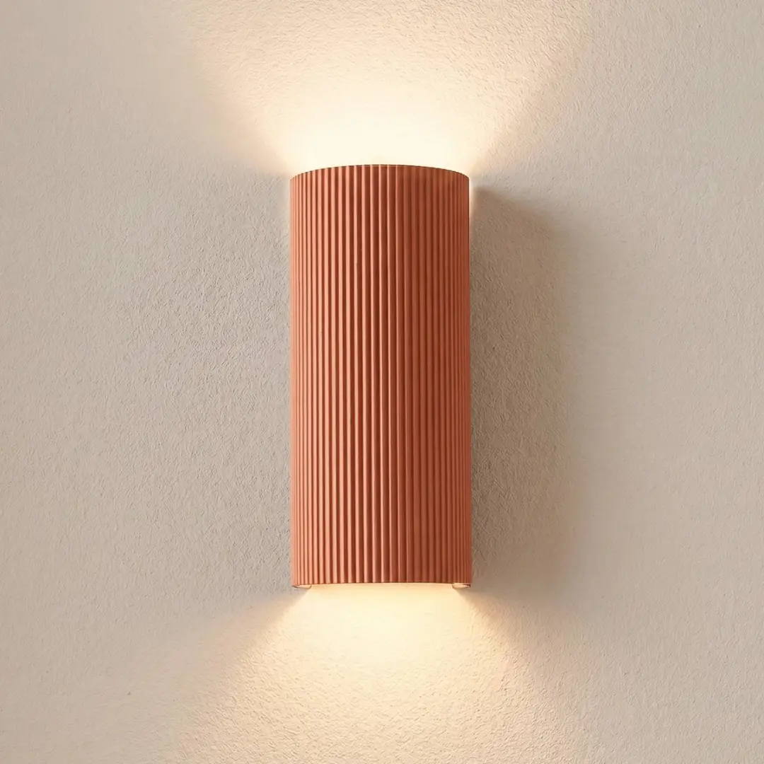 Lindby Wandlamp 2 Lichtpunten GU10 Terracotta
