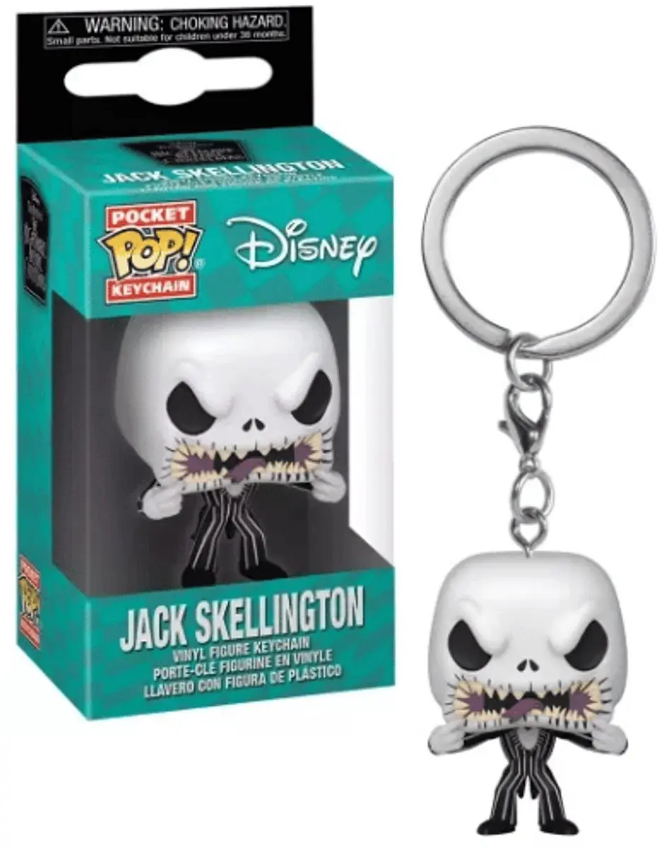 Funko Pocket Pop! Keychain Disney Jack Skellington - Multi