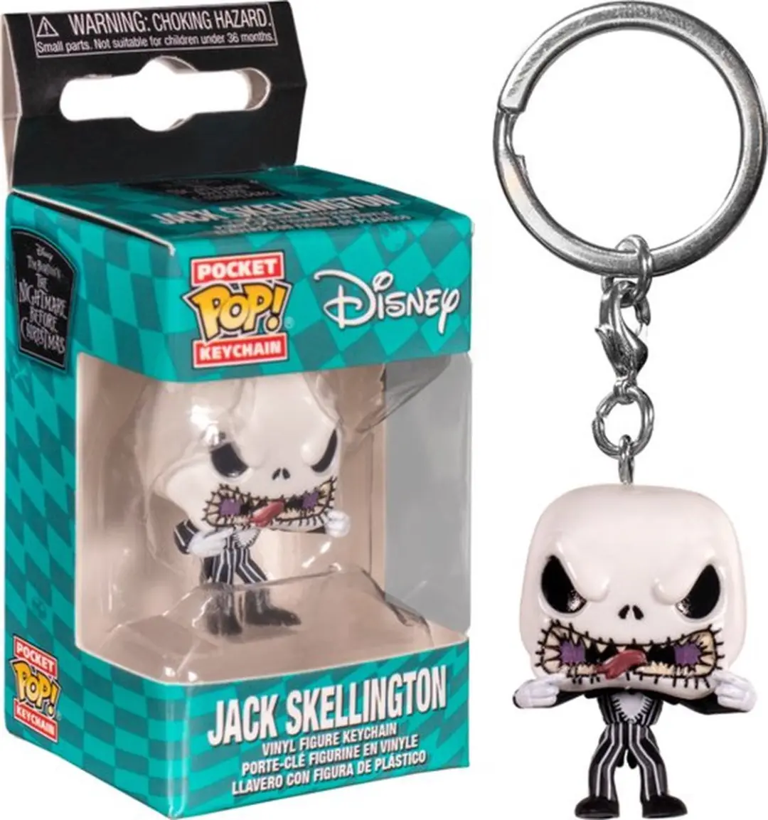 Funko Pocket Pop! Keychain Disney Jack Skellington - Multi