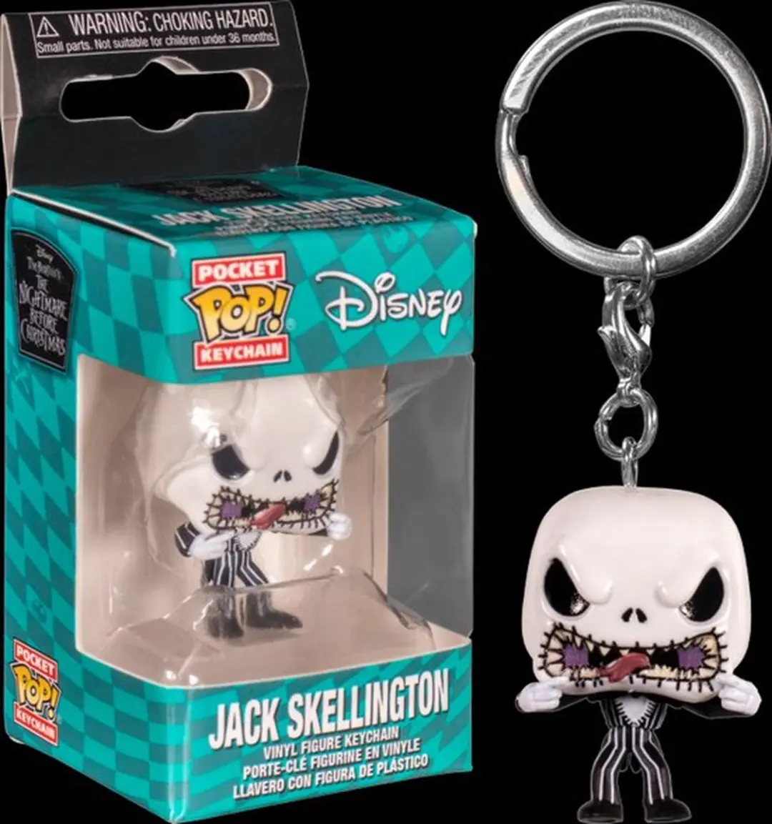 Funko Pocket Pop! Keychain Disney Jack Skellington - Multi