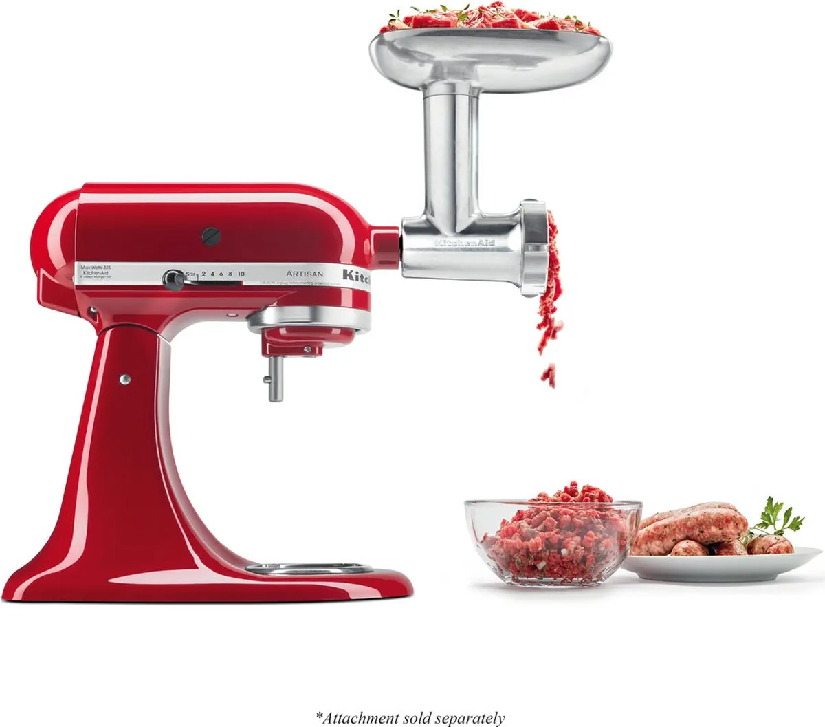 KitchenAid 5KSMMGA Metal Voedselmolen
