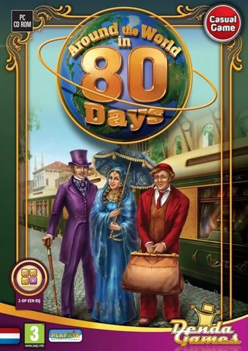 Denda Games Around The World in 80 Days Bordspel