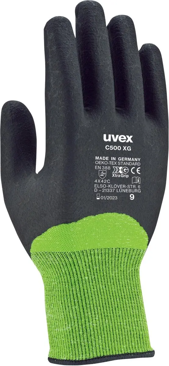 Uvex C500 XG Snijbeschermingshandschoen