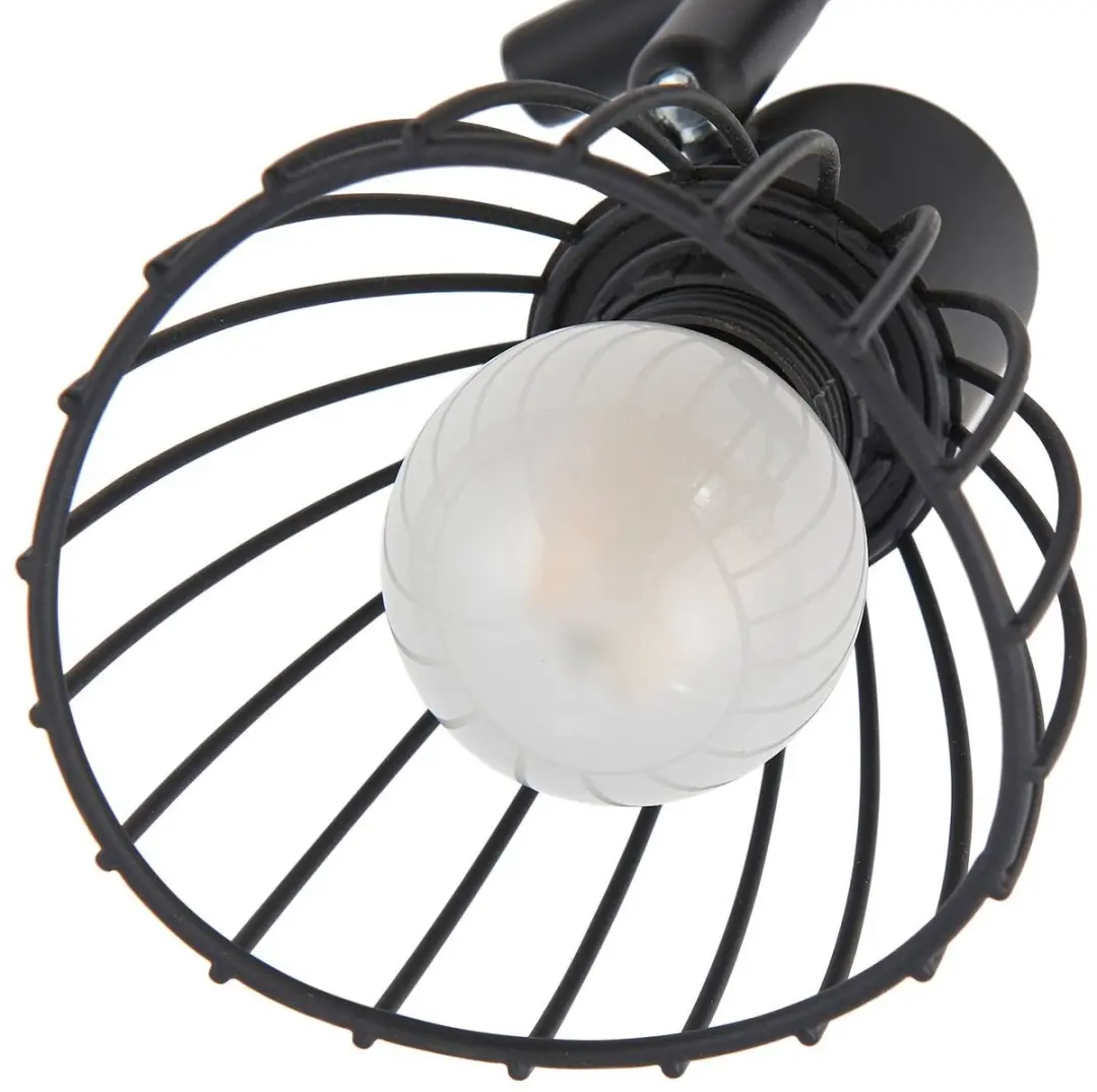Lindby Plafondlamp 2 Lichtpunten Zwart