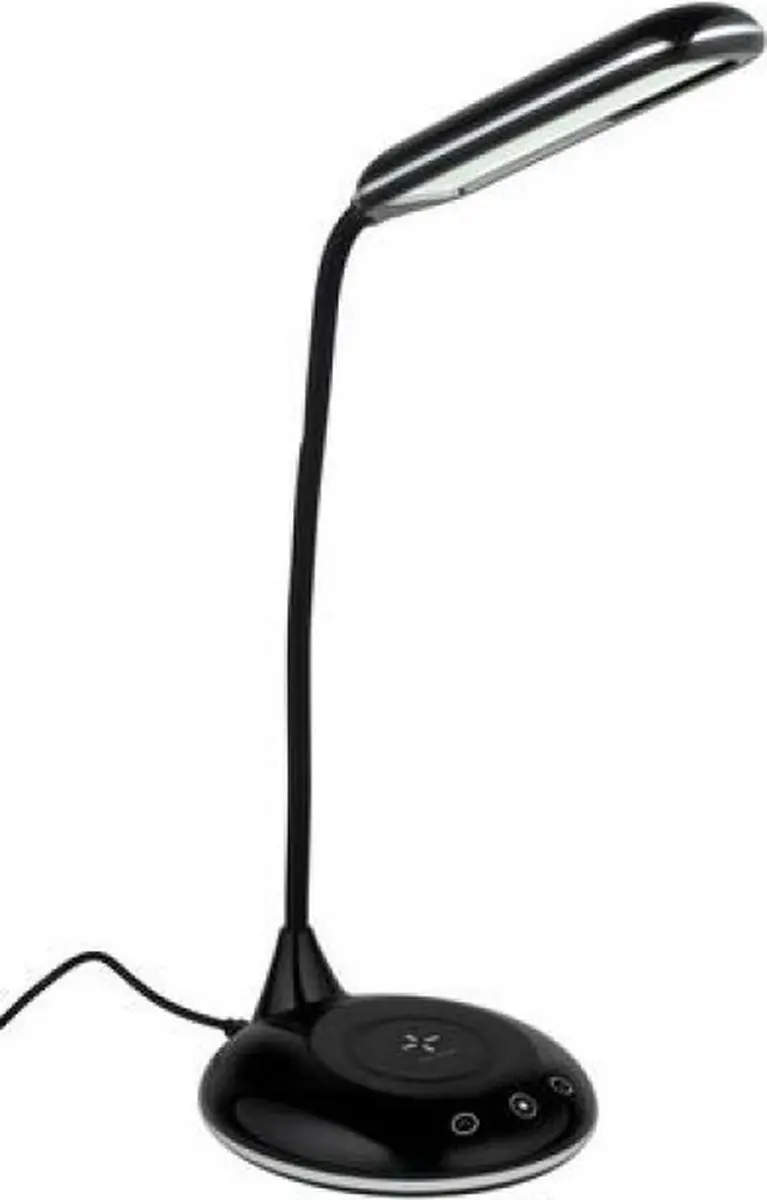 Grundig LED Tafellamp met Draadloos Opladen - 800 Lumen - Zwart