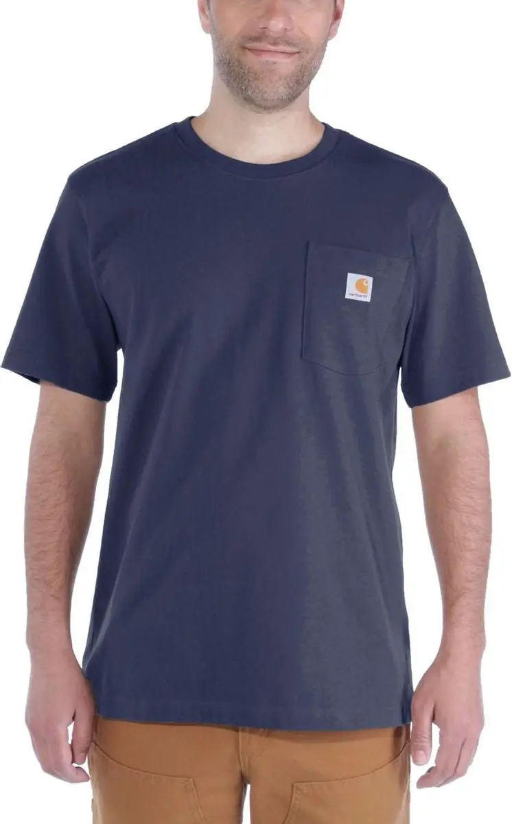 Carhartt Workwear Pocket T-Shirt 103296 - Navy - M