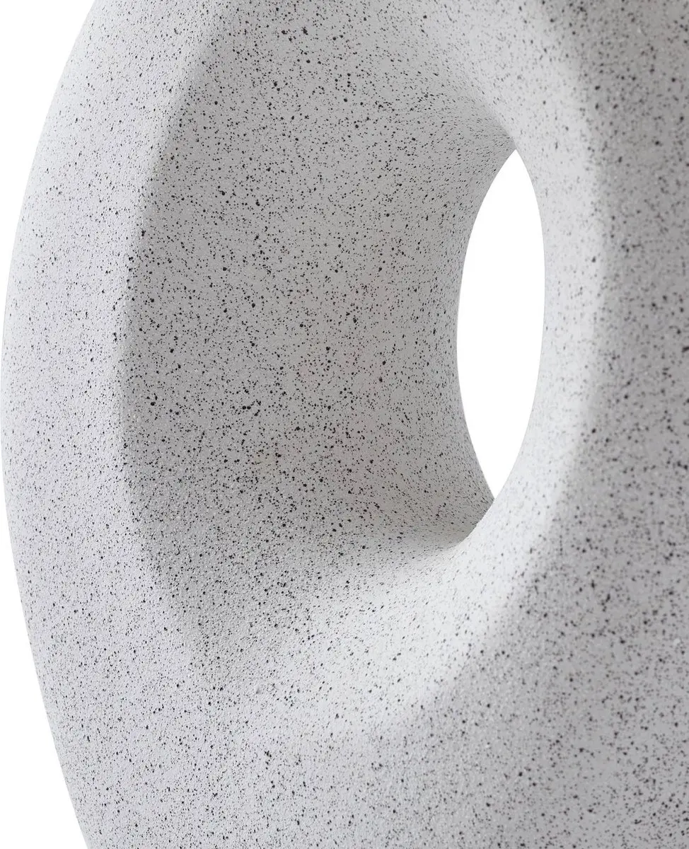 Lindby Tafellamp 1 Licht E27 - 30cm Grijs-wit - afbeelding 6 van 6