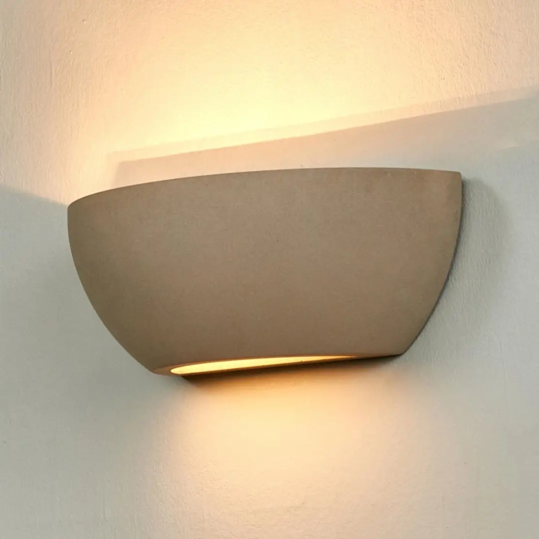 Lindby Wandlamp Beton Metaal 1 Licht E14