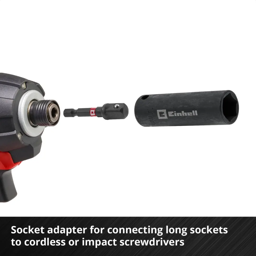 Einhell M-CASE 39-delige Slagbit- en Doppenverzameling - 25mm/50mm