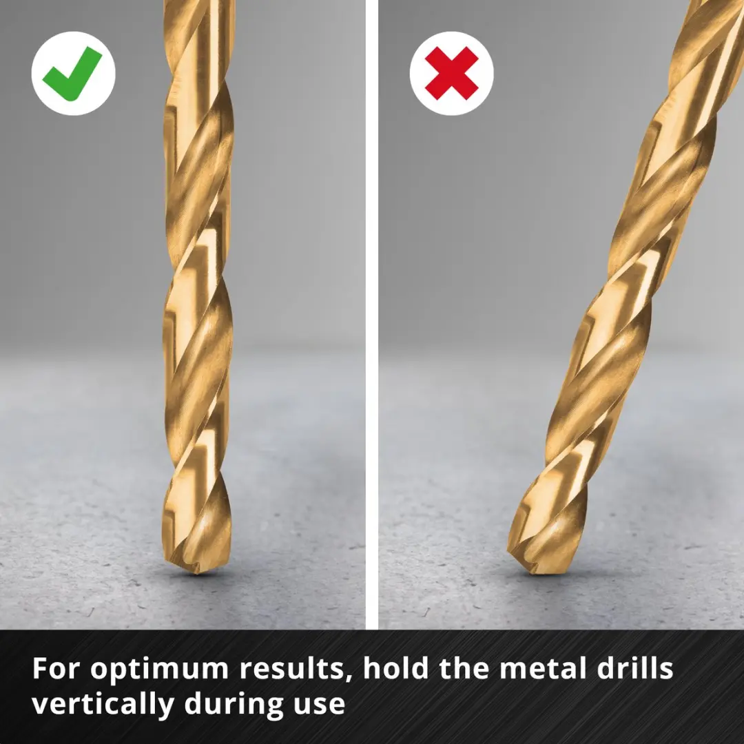 Einhell HSS-G Titanium Metaalboor Set 6-delig
