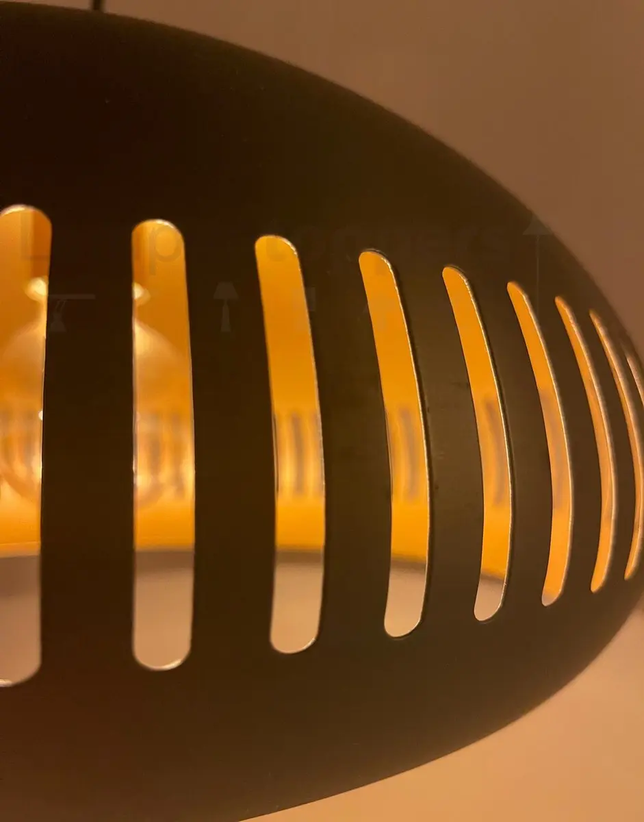Freelight Duomo Hanglamp - Ø40cm Zwart & Goud