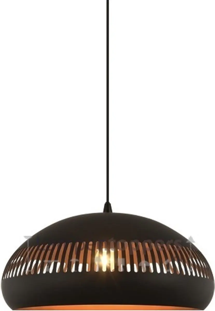 Freelight Duomo Hanglamp - Ø40cm Zwart & Goud