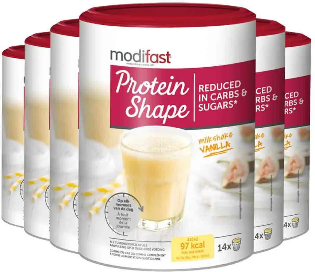 Modifast Protein Shape Milkshake Vanille - 24 Stuks