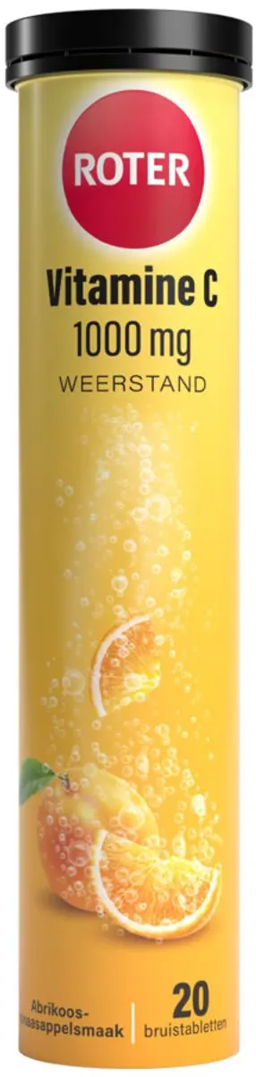 Roter Vitamine C Bruis 1000mg - 80 Stuks