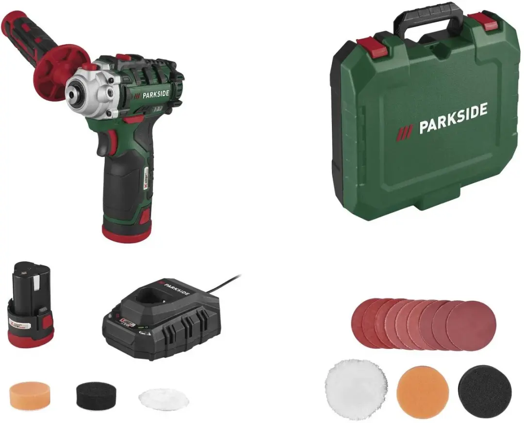 PARKSIDE Accu-Polijstmachine 12V 75mm