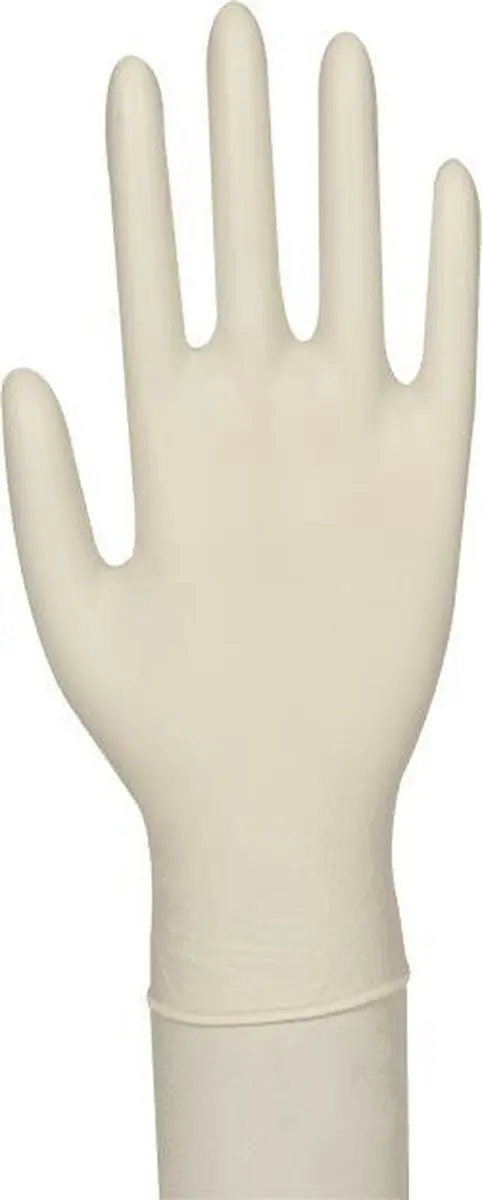 Creativ Company Abena Latex Handschoenen L - 100 Stuks - Poedervrij