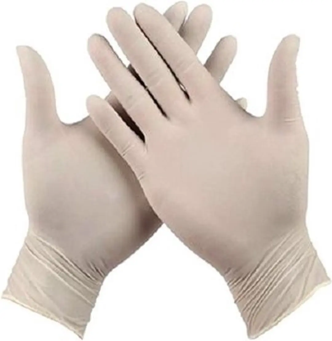 Creativ Company Abena Latex Handschoenen L - 100 Stuks - Poedervrij