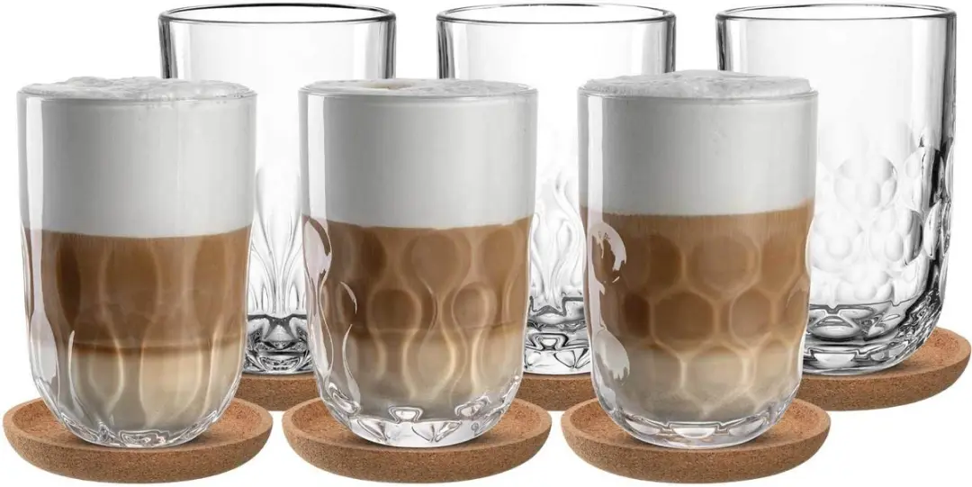 Leonardo Latte Macchiato Gläser Gocce 390ml